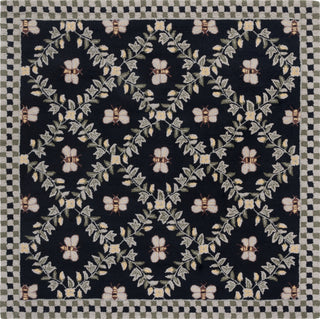 Safavieh Chelsea HK55B Black Area Rug Square