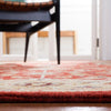 Safavieh Chelsea HK751A Red / Ivory Area Rug Detail