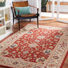 Safavieh Chelsea HK751A Red / Ivory Area Rug Room Scene