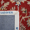 Safavieh Chelsea HK751A Red / Ivory Area Rug Backing