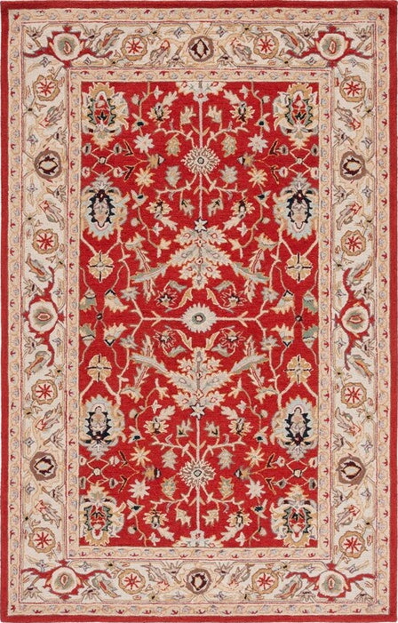 Safavieh Chelsea HK751A Red / Ivory Area Rug main image