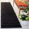 Safavieh Hi-lo Shag HLS202 Charcoal Area Rug Room Scene Feature