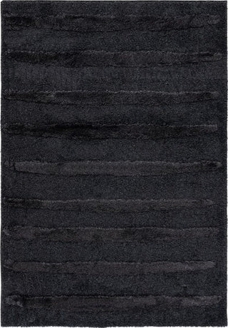 Safavieh Hi-lo Shag HLS202 Charcoal Area Rug