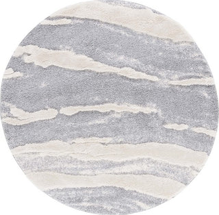 Safavieh Hi-lo Shag HLS204 Grey / Light Beige Area Rug