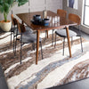 Safavieh Hi-lo Shag HLS204 Brown / Beige Blue Area Rug