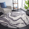 Safavieh Hi-lo Shag HLS208 Grey / Light Area Rug