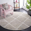 Safavieh Hi-lo Shag HLS212 Beige / Grey Area Rug