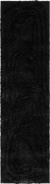 Safavieh Hi-lo Shag HLS214 Black Area Rug