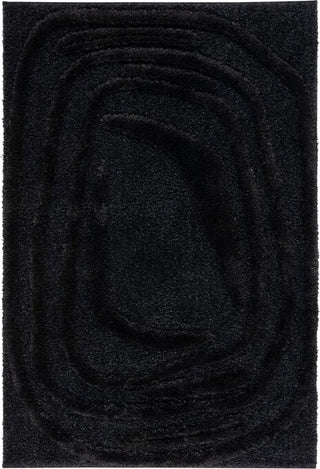 Safavieh Hi-lo Shag HLS214 Black Area Rug