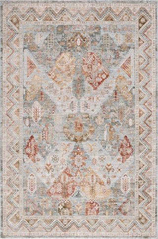 Safavieh Hamilton HLT104 Blue / Gold Rust Area Rug