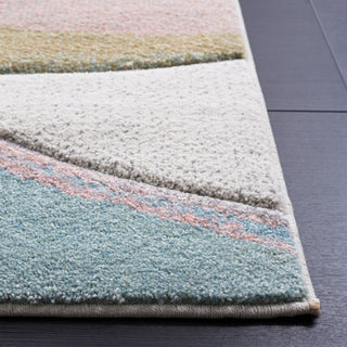 Safavieh Hollywood HLW766U Grey / Pink Area Rug Detail