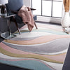 Safavieh Hollywood HLW766U Grey / Pink Area Rug Room Scene