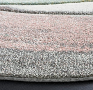 Safavieh Hollywood HLW766U Grey / Pink Area Rug Detail