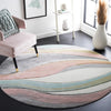 Safavieh Hollywood HLW766U Grey / Pink Area Rug Room Scene