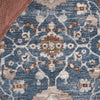 Safavieh Heirloom HRL720M Blue / Rust Area Rug Detail