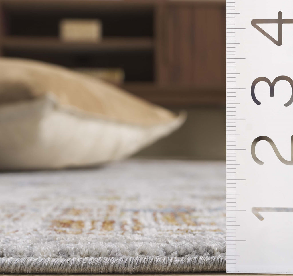 Safavieh Heirloom HRL724A Ivory Grey / Rust Area Rug – Incredible Rugs ...