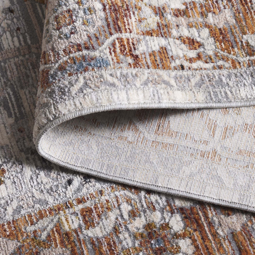 Safavieh Heirloom HRL724A Ivory Grey / Rust Area Rug – Incredible Rugs ...