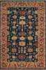 Safavieh Heriz HRZ277 Navy / Rust Area Rug