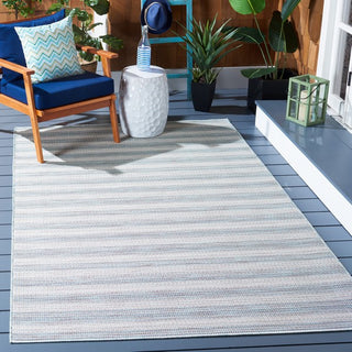 Safavieh Hampton HTN231 Aqua / Ivory Area Rug