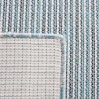 Safavieh Hampton HTN237 Beige / Aqua Area Rug