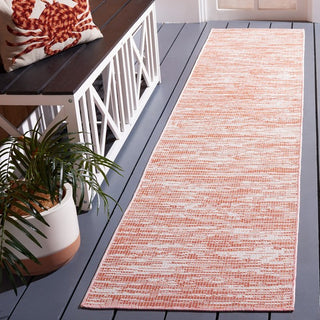 Safavieh Hampton HTN238 Terracotta Area Rug Room Scene Feature