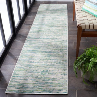 Safavieh Hampton HTN238 Green Area Rug Room Scene Feature