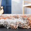 Safavieh Horizon Shag HZN890P Grey / Rust Area Rug Detail