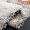 Safavieh Horizon Shag HZN890P Grey / Rust Area Rug Detail