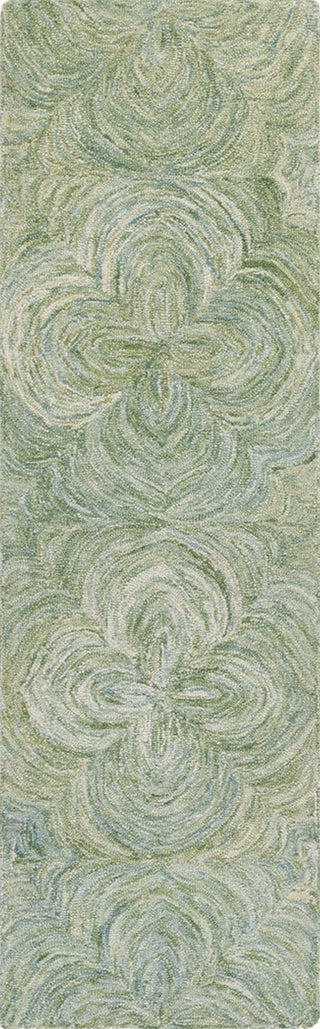 Safavieh Ikat IKT632W Sage / Green Area Rug Runner