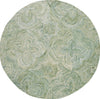 Safavieh Ikat IKT632W Sage / Green Area Rug Round