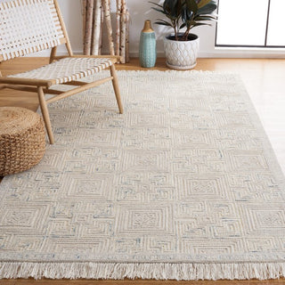 Safavieh Ikat IKT802B Ivory / Grey Area Rug Room Scene