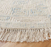 Safavieh Ikat IKT802B Ivory / Grey Area Rug Detail