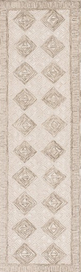 Safavieh Ikat IKT803B Ivory / Sage Area Rug Runner