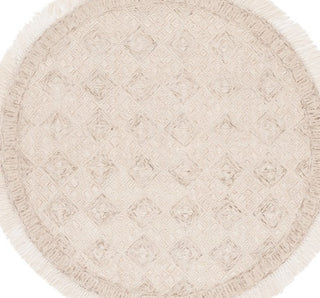 Safavieh Ikat IKT803B Ivory / Sage Area Rug Round