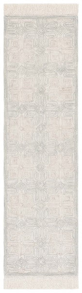 Safavieh Ikat IKT805B Ivory / Light Blue Area Rug Runner