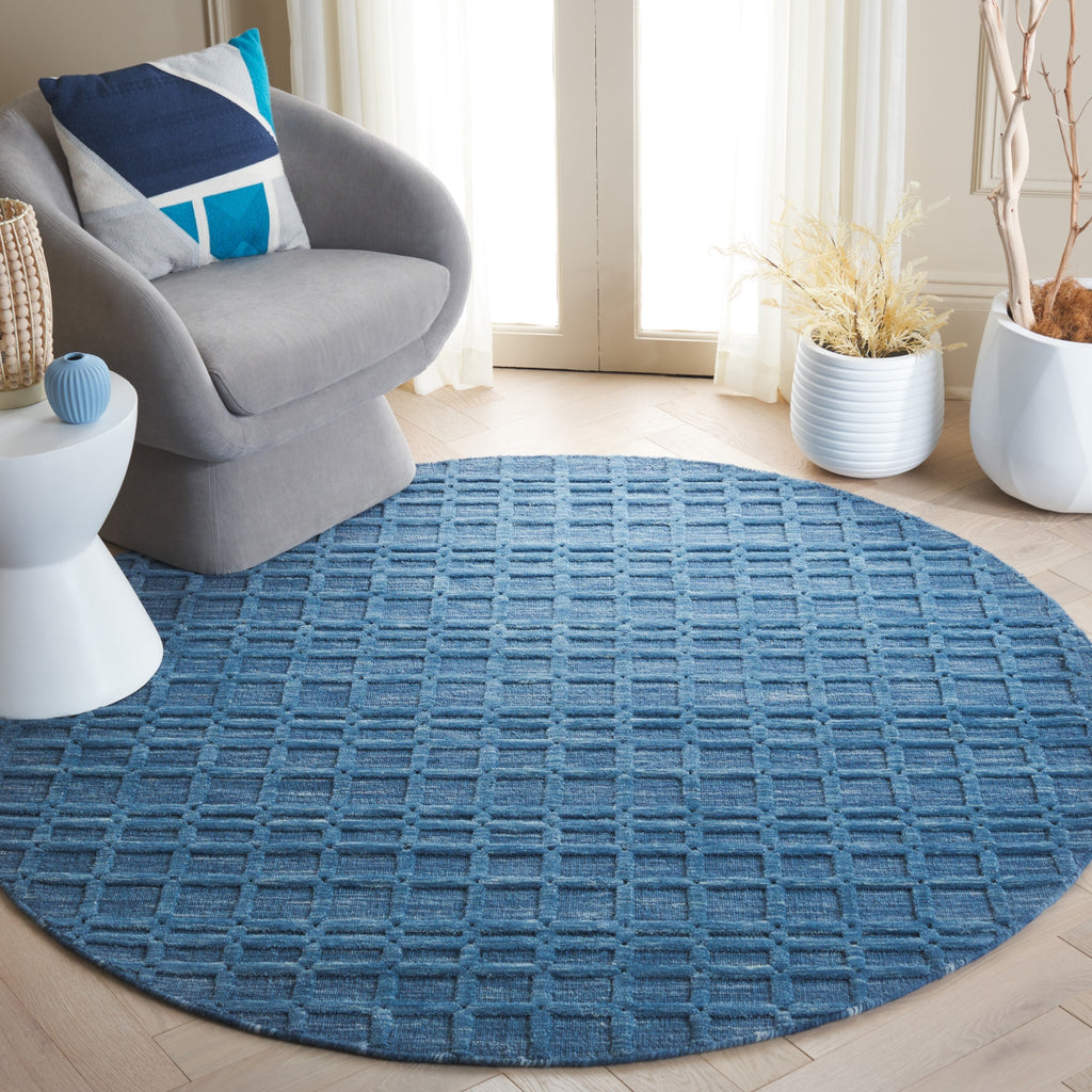 Safavieh Impressions IM312M Blue Area Rug Room Scene Feature