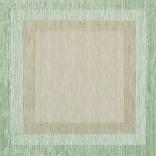 Safavieh Impressions IM821D Green / Beige Area Rug Square