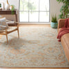 Safavieh Izmir IZM181F Grey / Rust Area Rug Room Scene Feature