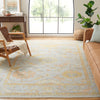 Safavieh Izmir IZM181M Light Blue / Gold Area Rug Room Scene Feature