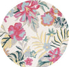 Safavieh Jardin JAR151A Ivory / Pink Area Rug Round