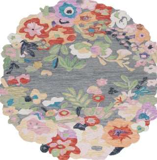 Safavieh Jardin JAR176F Grey / Pink Area Rug Round