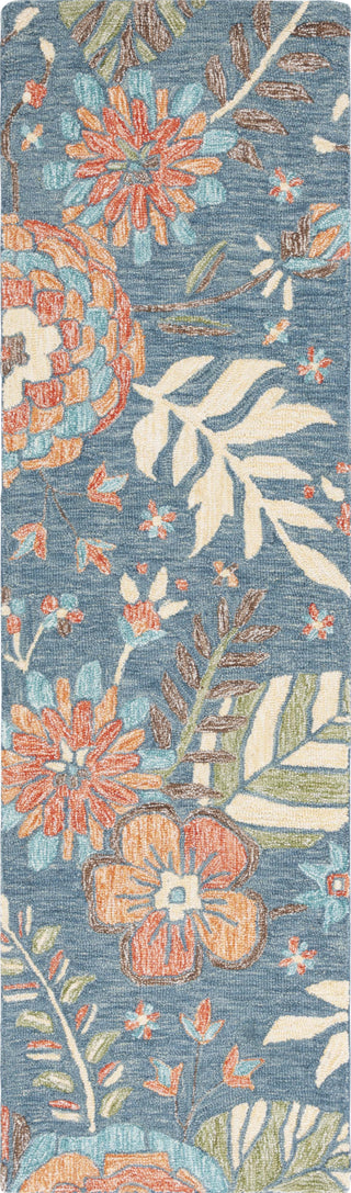 Safavieh Jardin JAR253M Blue / Green Area Rug Runner