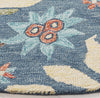 Safavieh Jardin JAR253M Blue / Green Area Rug Detail