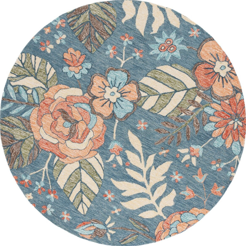Safavieh Jardin JAR253M Blue / Green Area Rug main image