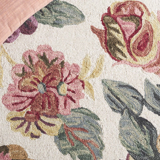 Safavieh Jardin JAR254Q Ivory / Red Area Rug Detail