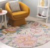 Safavieh Jardin JAR255U Ivory / Pink Area Rug Room Scene Feature