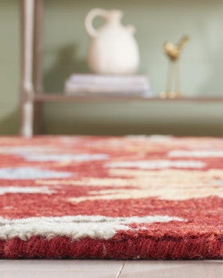 Safavieh Jardin JAR256Q Red / Orange Area Rug Detail