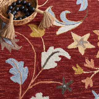 Safavieh Jardin JAR256Q Red / Orange Area Rug Detail