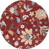 Safavieh Jardin JAR256Q Red / Orange Area Rug Round