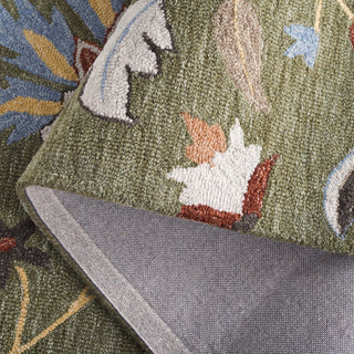Safavieh Jardin JAR256Y Green / Blue Area Rug Fold